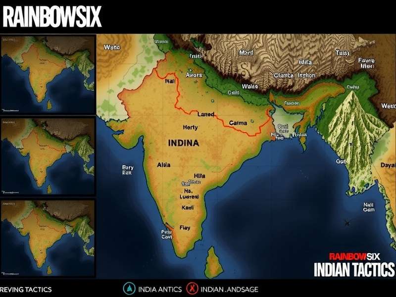 Indian-Inspired Maps in Rainbow Six Indian Tactics Rainbow Six Indian Tactics Map Showcasing Indian Landscapes